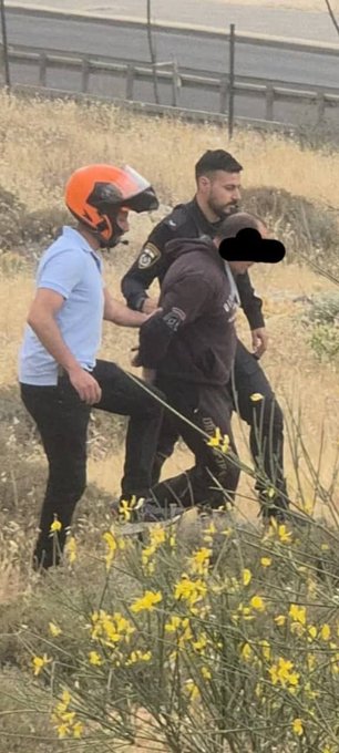 事故發生後不久，以色列當局宣布已經成功抓捕部分縱火嫌犯。 圖：翻攝自 @Israelwaronhama X 帳號