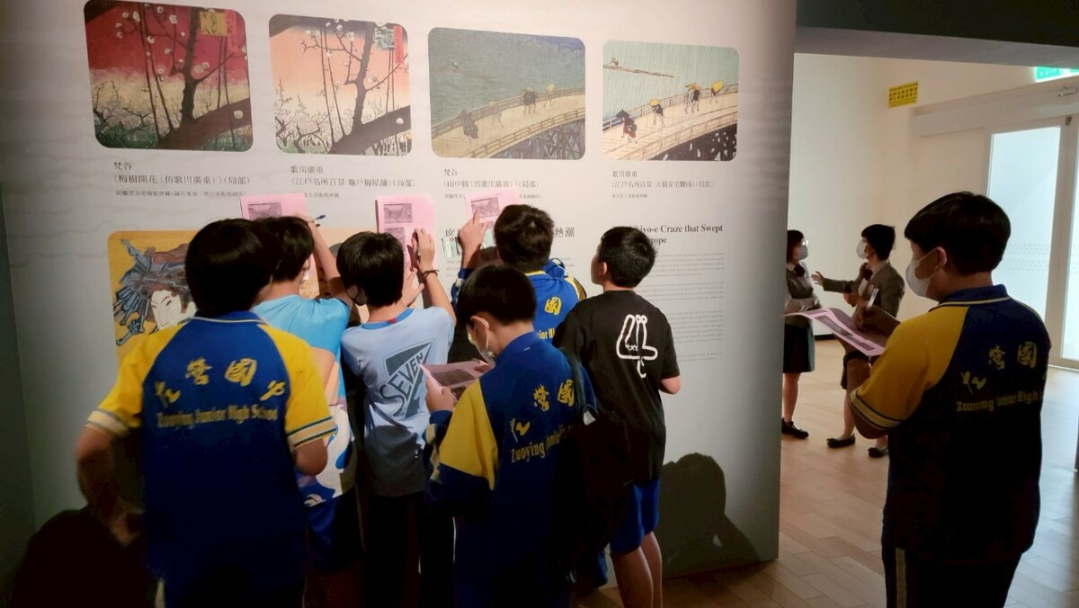 創價美術館儼然成為學校教育的藝術殿堂。 圖：創價美術館/提供