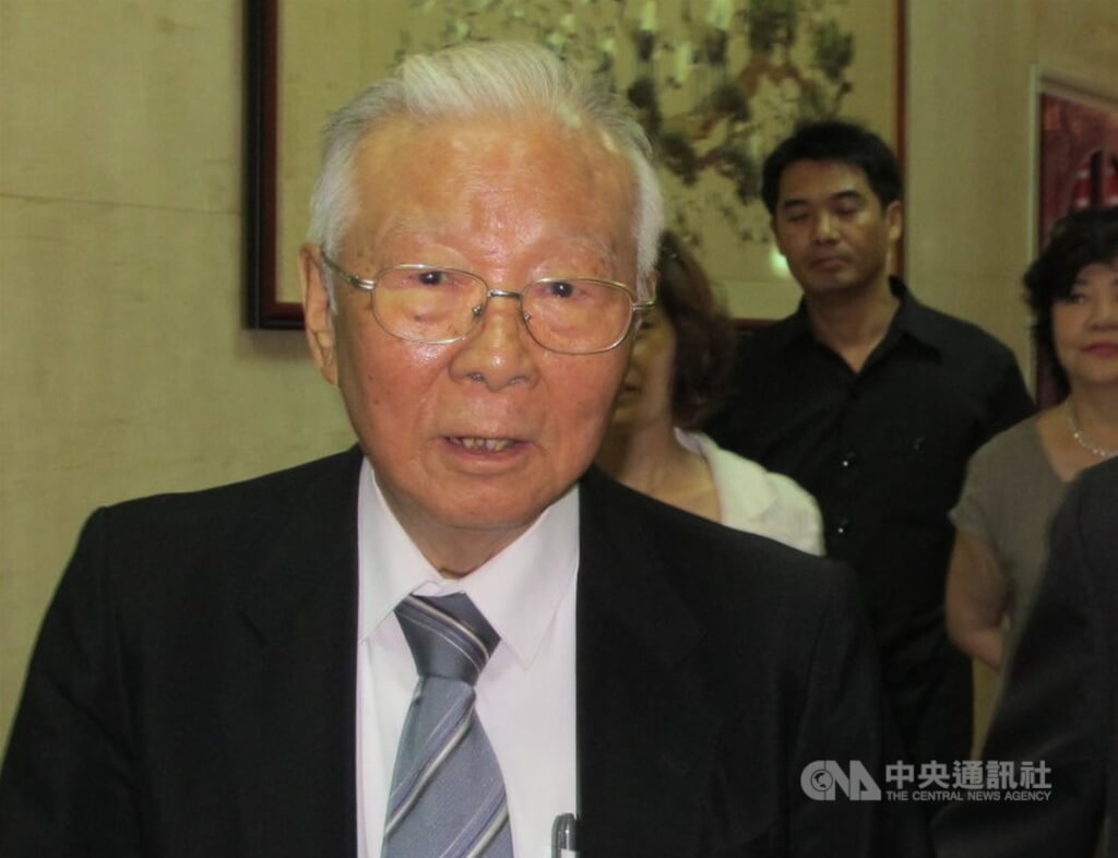 前退輔會主委「老爹」許歷農。 圖/中央社檔案照片