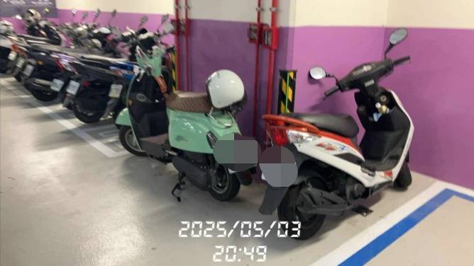 高雄火車站地下機車停車場違停亂象 張博洋：應加強管理