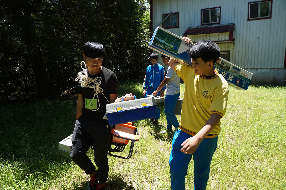 鹿樂平臺計畫 讓學生們，實驗體驗童軍課程。 圖:教育部／提供