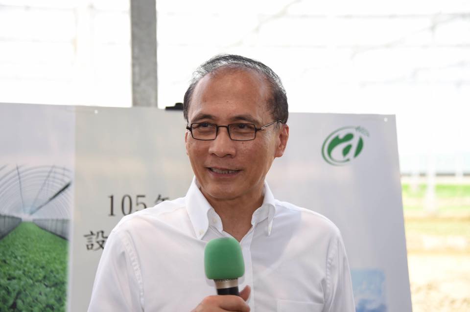 林全指出，農耕最大的挑戰是天候因素，台灣農地面積較小，發展設施農業相當重要。 圖：行政院/提供