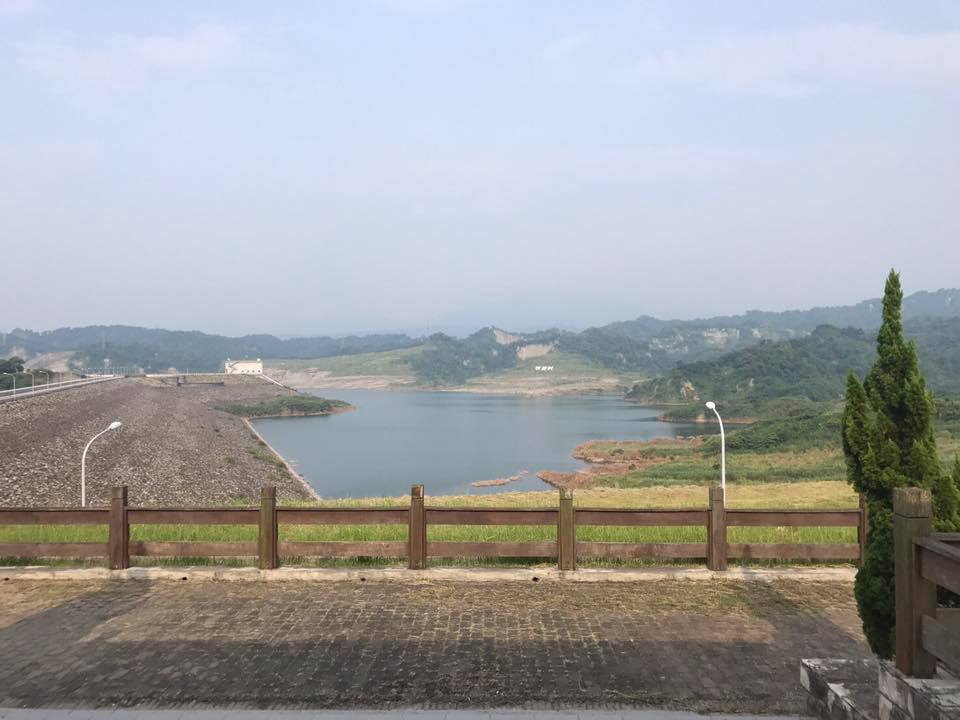 遠眺雲林縣湖山水庫。 圖：行政院/提供