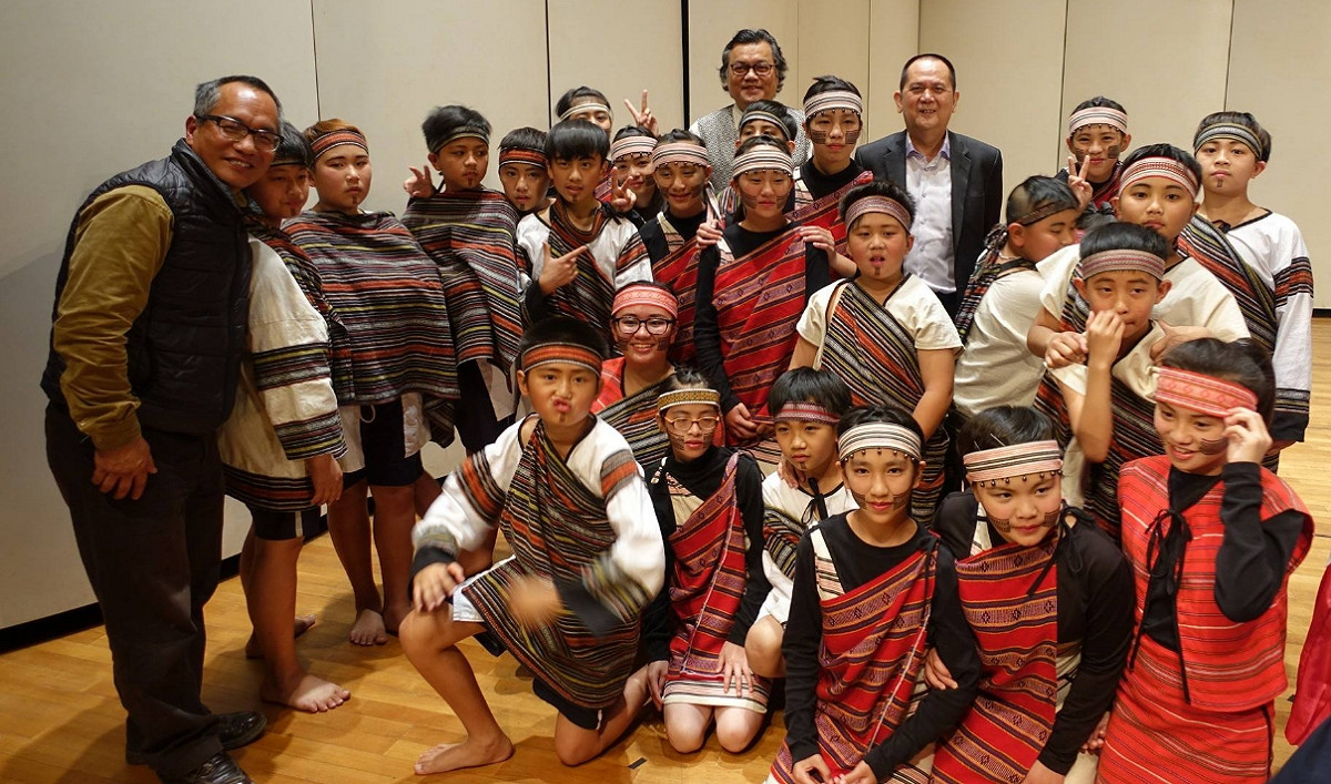 台中市博屋瑪實驗小學，為台灣第一所原住民族實驗小學。 圖：取自台中市博屋瑪實驗小學官網。