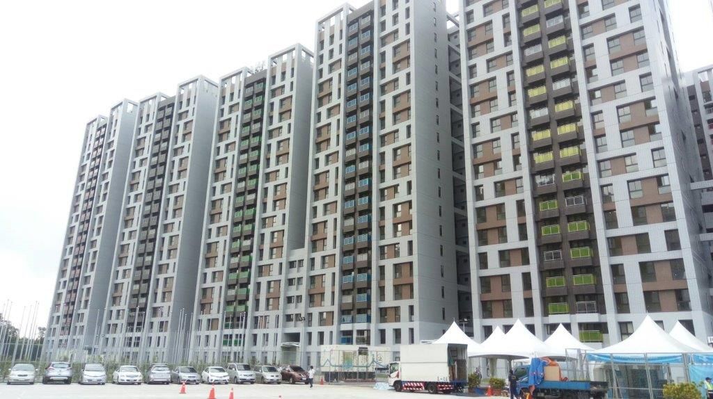 世大運選手村將轉型成為社會住宅。 圖：內政部/提供