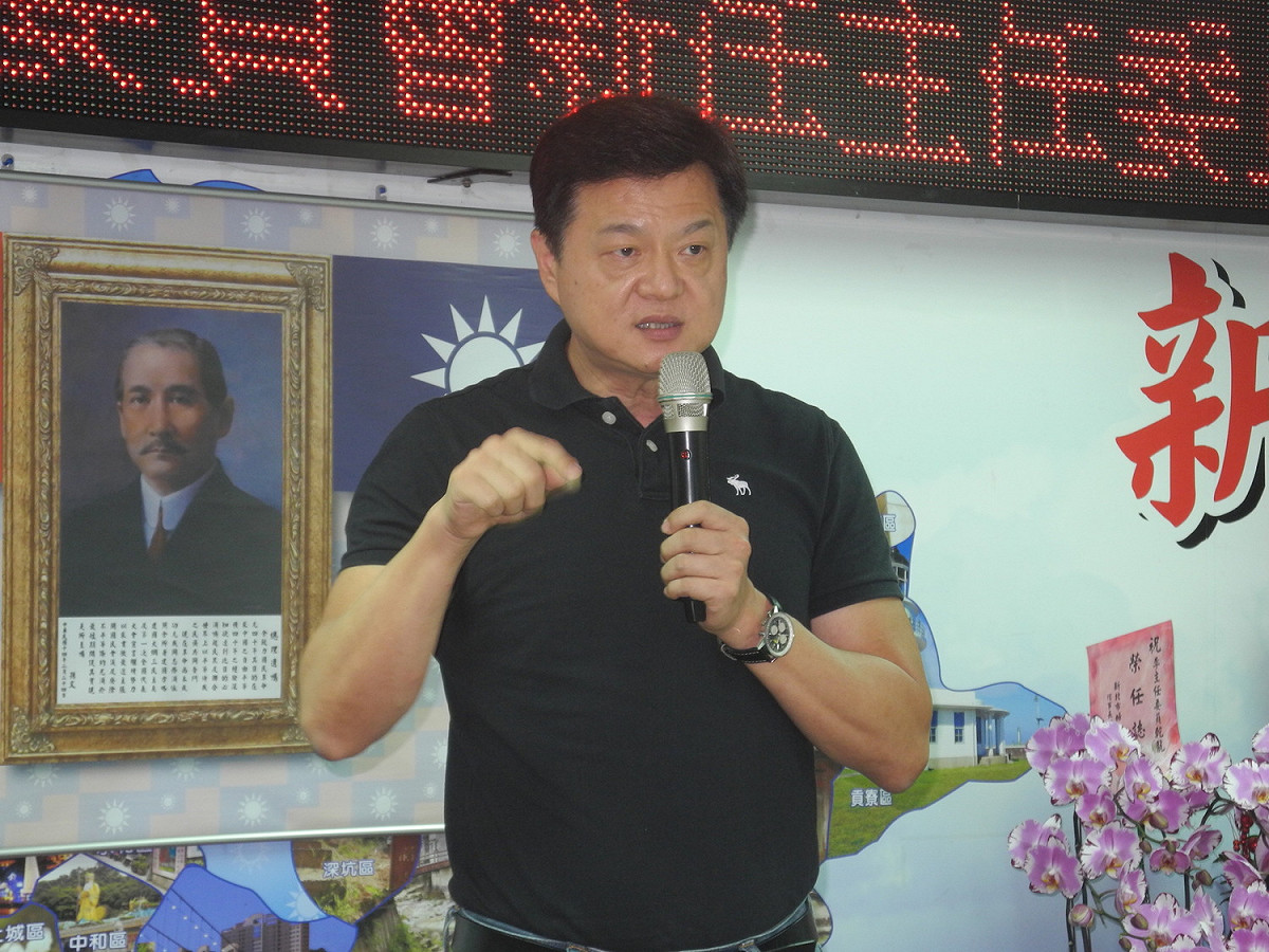 前台北縣長周錫瑋呼籲「黨中央應該把可以打選舉的人全部找去，好好整合」。 
 圖：王峻昌/攝