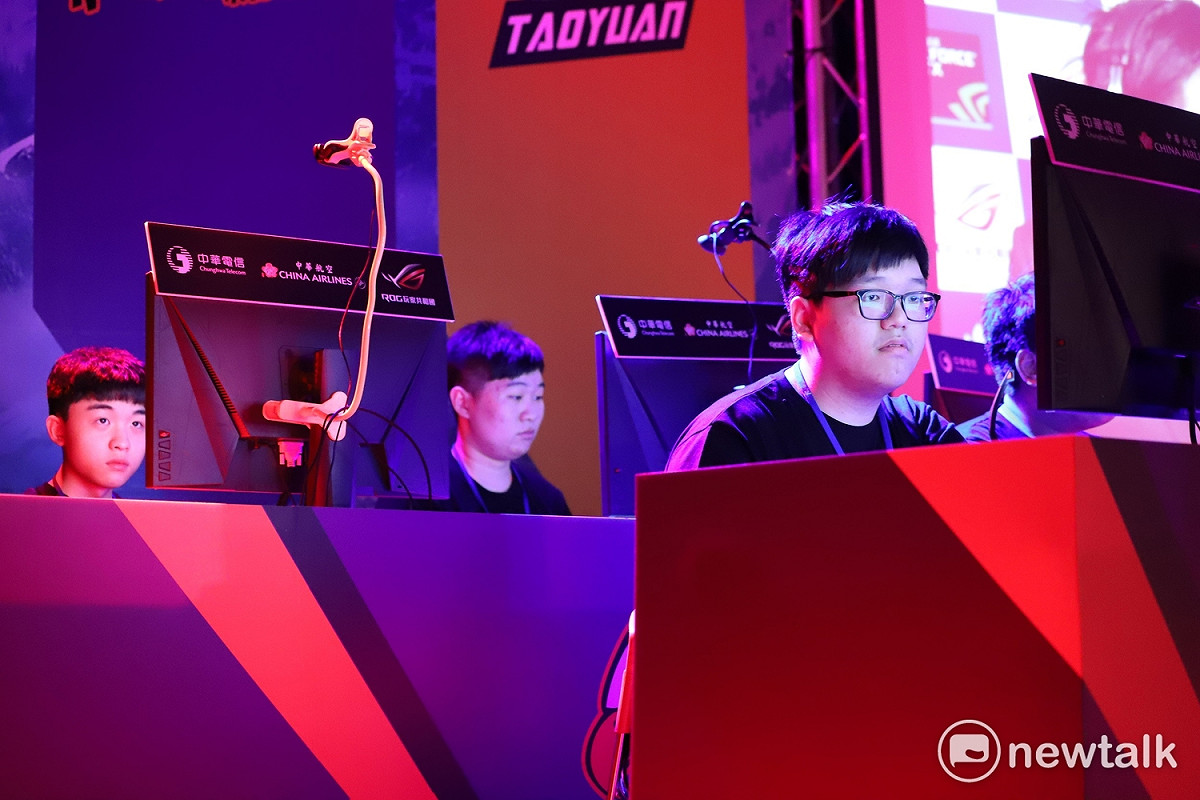 三場比賽中，「ahq Fighter」展現了賽場上完全的宰制力。 圖：蔡幸秀/攝影