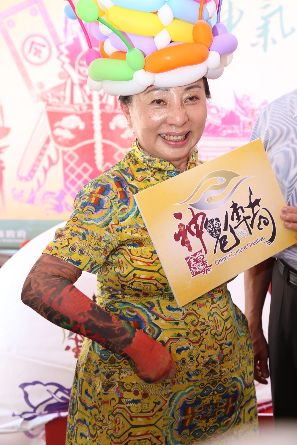 2017全嘉獨嘉神鬼傳奇「大士爺文化祭」4日在民雄大士爺廟舉行記者會。 圖：嘉義縣政府/提供