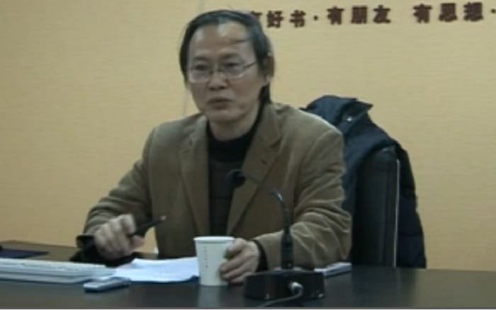 中國作家摩羅。 圖：翻攝優酷網