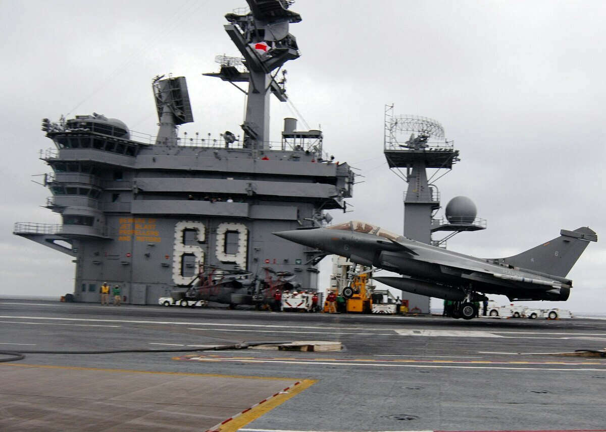 美國海軍尼米茲級航空母艦。（示意圖） 圖：翻攝自航空視界