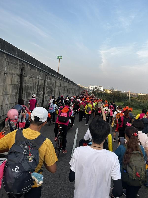 白沙屯媽祖於5月1日起駕後，3日中午就抵達雲林縣北港朝天宮，目前已經回程第三天。（白沙屯媽祖進香團示意圖） 圖：林岑韋／攝
