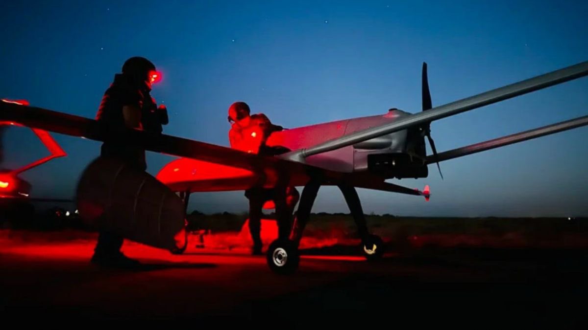 烏軍出動大量無人機攻擊俄羅斯。 圖：翻攝自 MilitaryNewsUA X 帳號