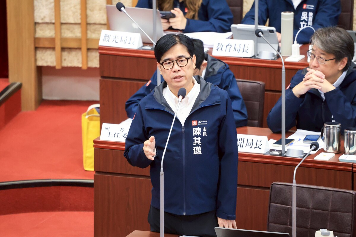 陳其邁表示市府研議於南星計畫區新建國際機場，滿足空運需求與南部產業長遠發展。 圖：高雄市政府/提供