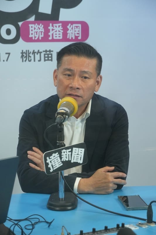 國民黨台北市黨部代理主委戴錫欽。 圖：《POP撞新聞》 / 提供