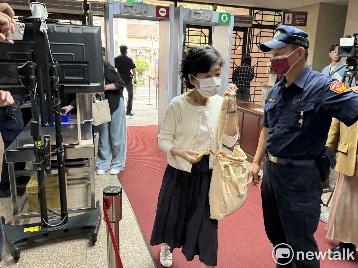 民眾黨前主席柯文哲妻子陳佩琪。 圖：周煊惠 / 攝