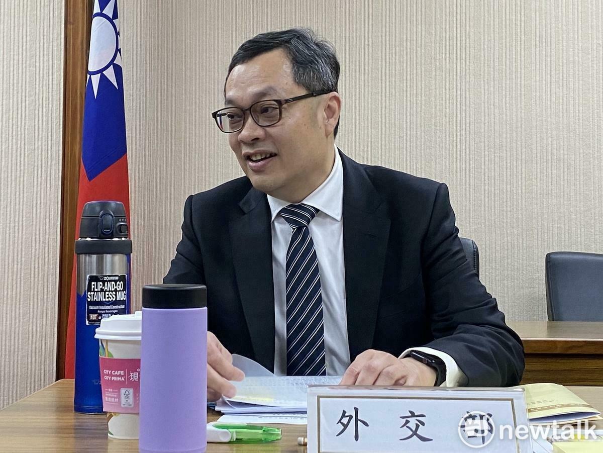 外交部次長陳明祺。 圖：林朝億/攝