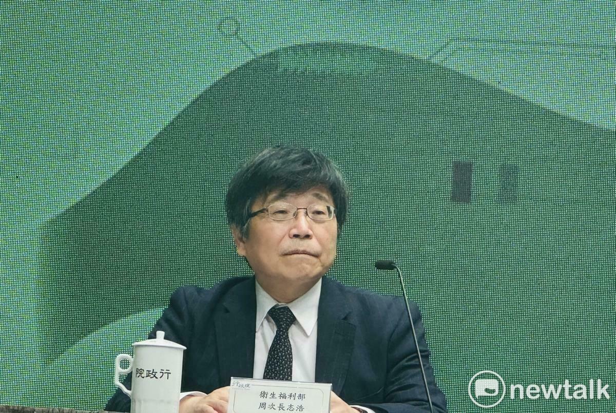 衛福部次長周志浩。 圖：謝莉慧/攝