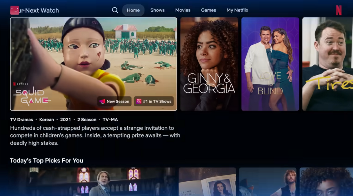 Netflix電視介面將迎來大改版。（翻攝自Netflix YT頻道）