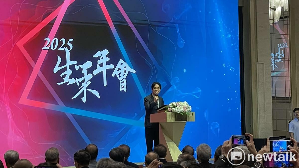 賴清德說，相信生醫產業必定能成為台灣另一座護國神山。 圖：記者高逸帆／攝