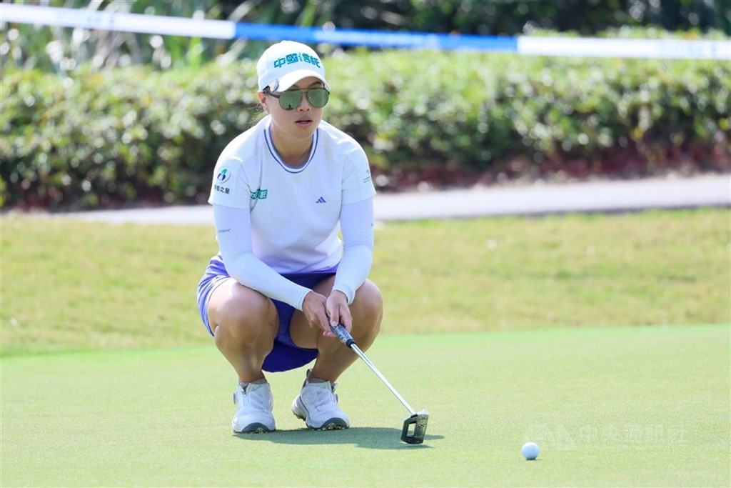 台灣女子職業高爾夫好手程思嘉，在LPGA瑞穗美洲公開賽第2回合表現失常，無奈以1桿之差遭到淘汰。（中央社檔案照片）
