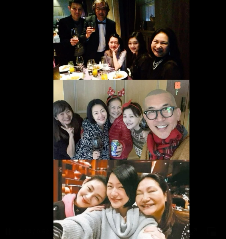 S媽PO出大S祝福影片。 圖：翻攝自黃春梅臉書