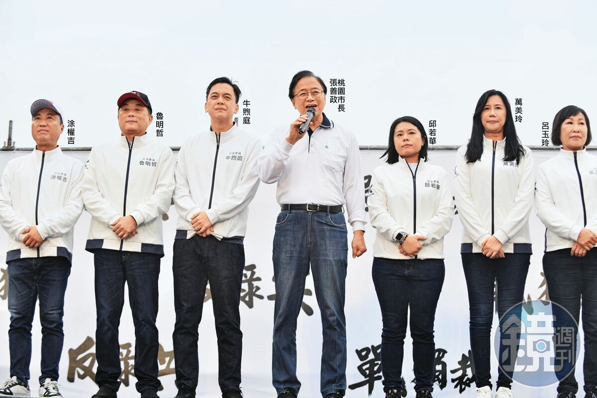 桃園6藍委全遭提罷免，並都已經送件。 圖：鏡週刊提供