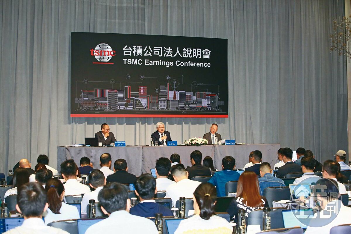 台積電這波升值毛利率會受影響4%，暫無修正第二季展望規劃。 圖：鏡週刊提供