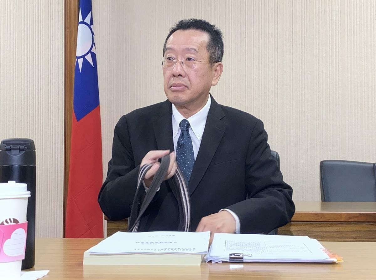 國防部長顧立雄 圖：林朝億/攝