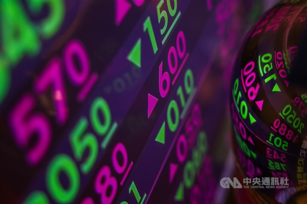 台股示意圖。 圖：中央社檔案照