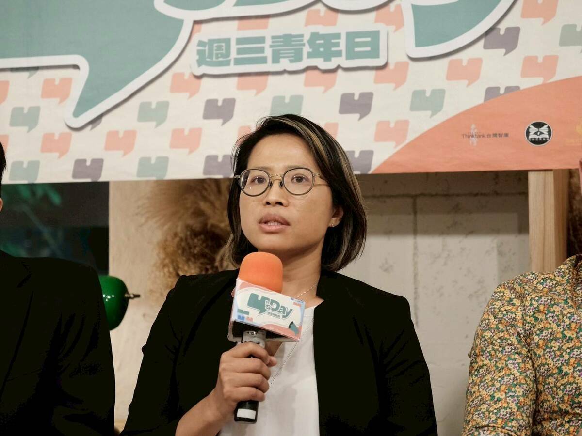 中央研究院政治所助研究員顏維婷。 圖：Y’s Day「週三青年日」提供