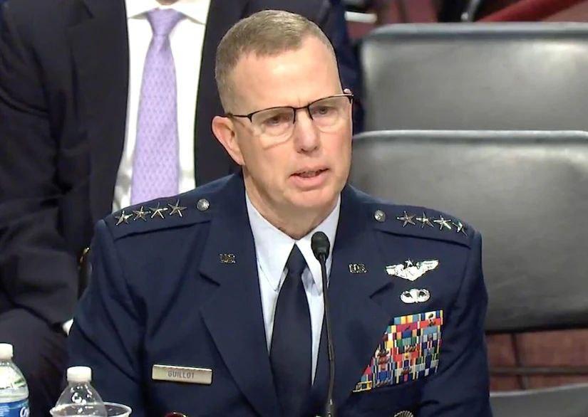 美國北方司令部兼北美防空司令部司令吉奧將軍日前向參議院軍事委員會表示，一旦俄烏戰事升溫，美俄之間爆發直接軍事衝突的可能性無法排除。 圖:翻攝自X帳號@nexta_tv