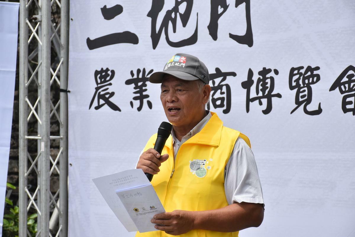 拉勒峨浪原住民合作社理事主席陳忠雄。 圖：孫家銘攝