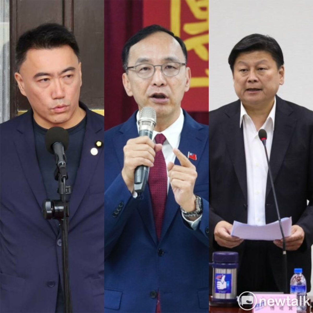 陳揮文點名朱立倫、林沛祥、傅崐萁都變成「國民黨的負面名詞」。 圖：新頭殼合成照