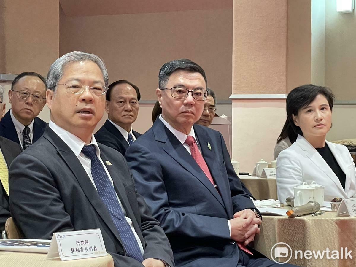 卓榮泰強調，我們的工作絕對跟罷免無關 圖：高逸帆／攝