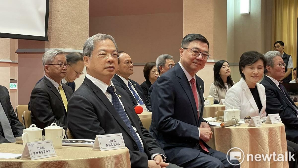 卓榮泰說，談判最終目的是維持國家最大利益、維持產業國際競爭力 圖：高逸帆／攝