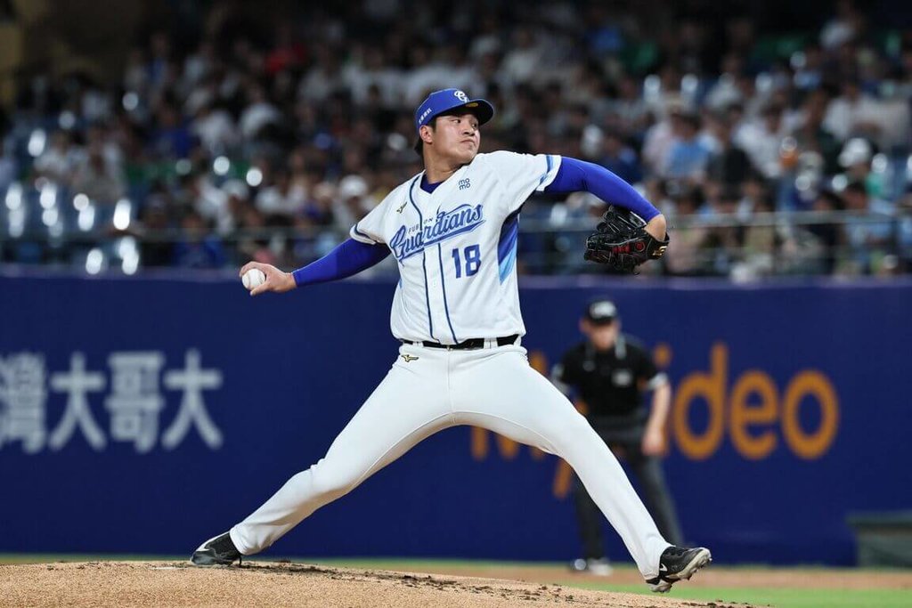 中華職棒富邦悍將隊投手黃保羅（圖）16日先發對味全龍隊，演出8局僅失1分好投，單場投球局數創生涯新高，送出4次三振，繳出生涯代表作，助悍將拿勝。（富邦悍將提供）中央社記者楊啟芳傳真  114年5月16日