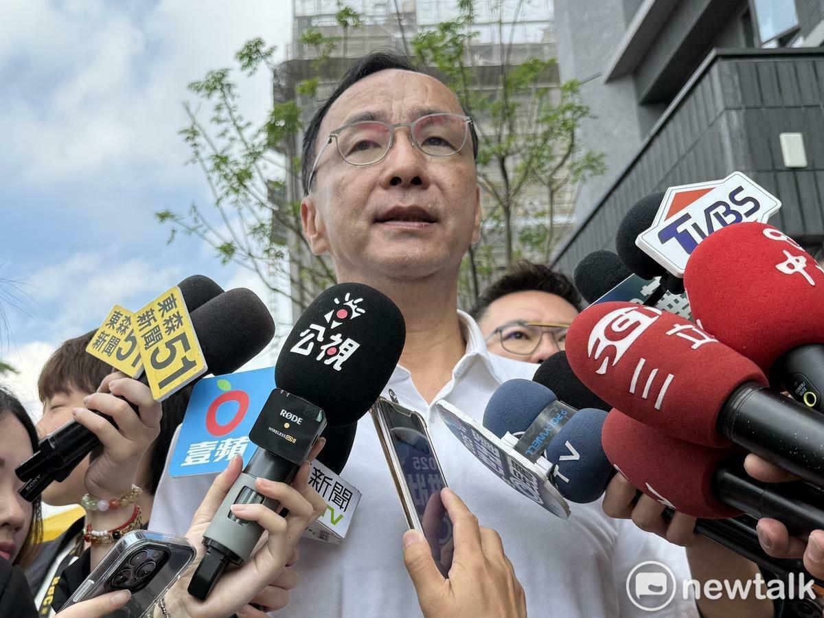 國民黨主席朱立倫。 圖：周煊惠 / 攝（資料照）
