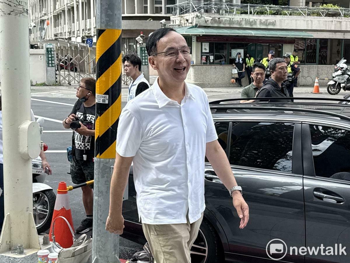 國民黨主席朱立倫。 圖：周煊惠 / 攝