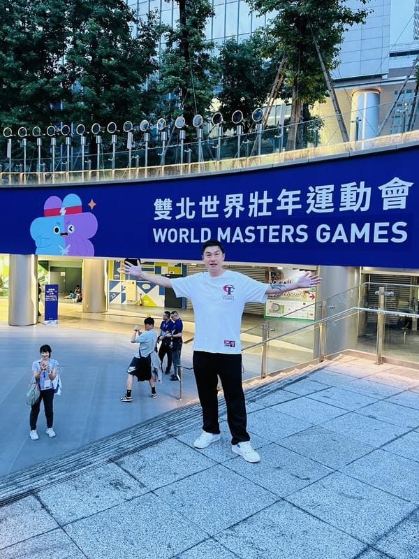 台北市全民運動推廣協會理事長康家瑋。 圖：康家瑋 / 提供