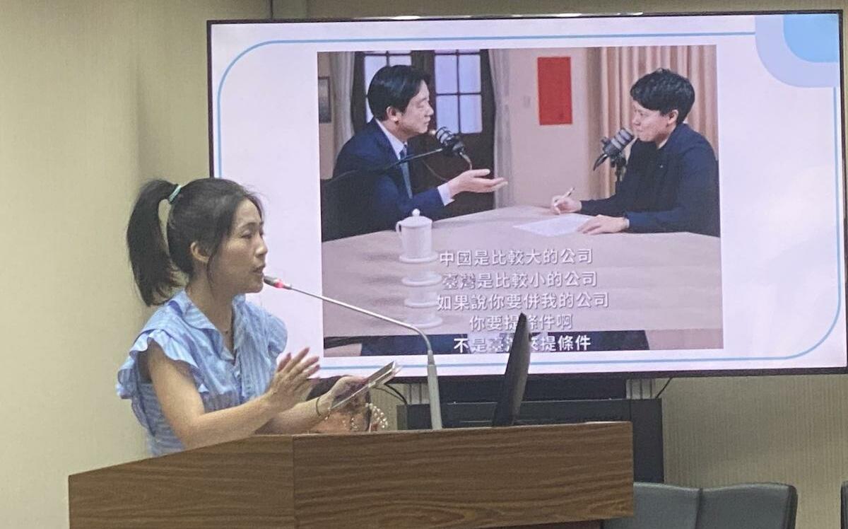 賴清德中台「併購說」適當嗎？林佳龍：這是比喻、不是大小就可以被併
