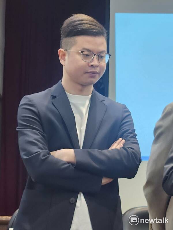國民黨智庫副執行長凌濤。 圖：黃建豪/攝