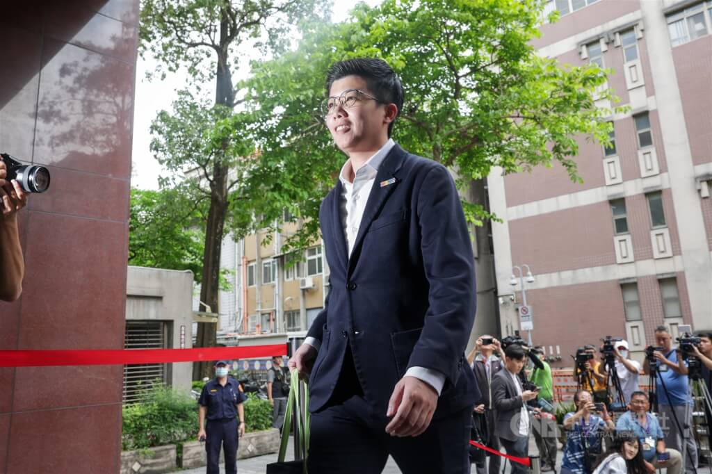 台北地方法院審理京華城案，20日以證人身分傳喚社會民主黨台北市議員苗博雅（前）出庭作證。中央社記者裴禛攝  114年5月20日