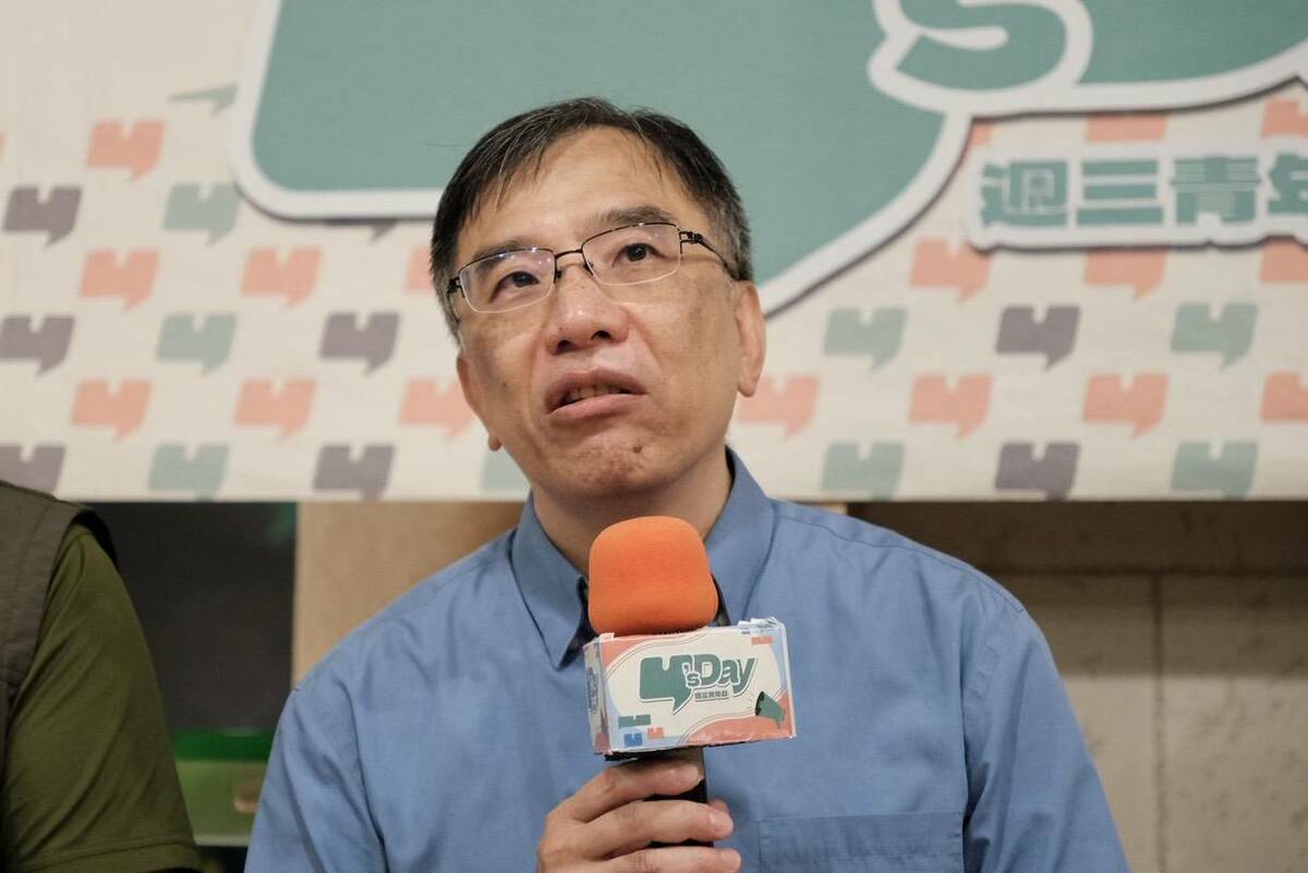 台灣教授協會會長陳俐甫。 圖：Y’s Day「週三青年日」提供
