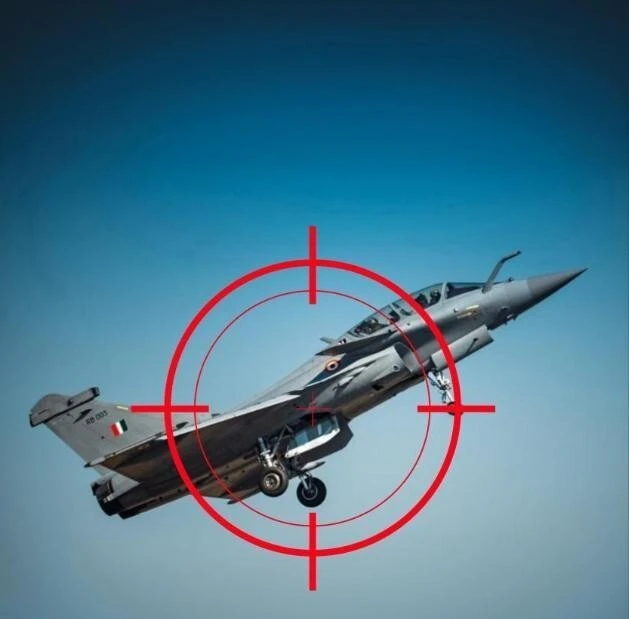 多架「陣風」戰機在印巴空戰中遭擊落，影響國際軍購趨勢。 圖：翻攝自 騰訊新聞