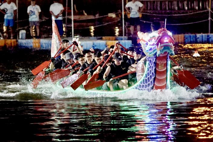 2025台南國際龍舟錦標賽將在27日登場。(圖為2024台南龍舟競賽) 圖：台南市政府／提供