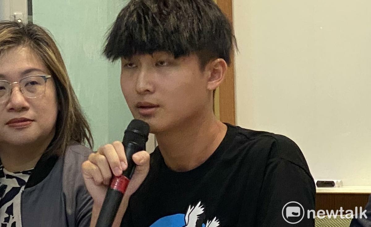 北門高中學生柳俞安。 圖：林朝億/攝