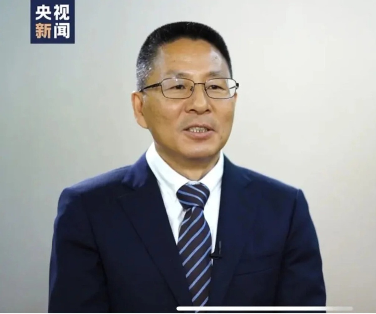 中國證券監督管理委員會（證監會）前副主席王建軍。 圖：央視新聞截圖（資料照片）
