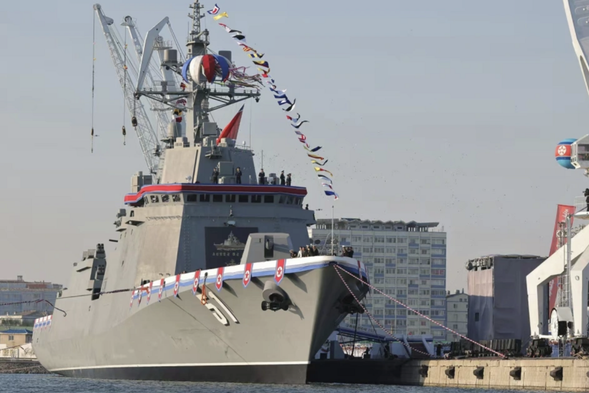 崔賢級一號艦。 圖：翻攝自 河東三叔