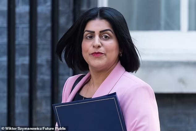 英國司法大臣沙巴娜．馬哈茂德（Shabana Mahmood）。 圖：翻攝自 X
