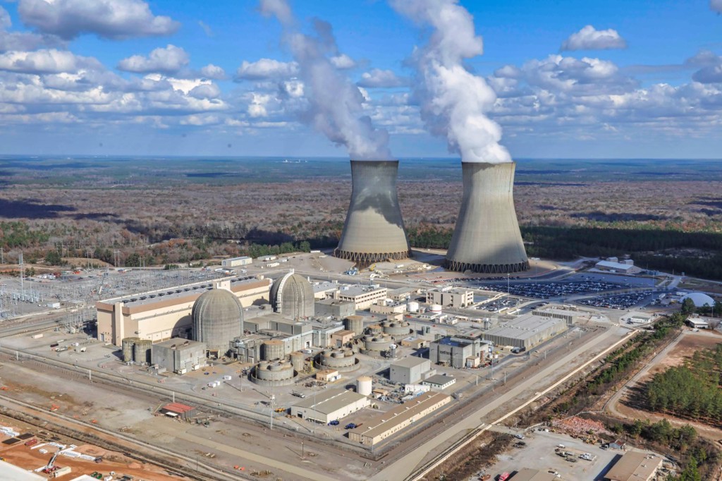美國喬治亞州的沃蓋特核電廠。 圖/southernnuclear